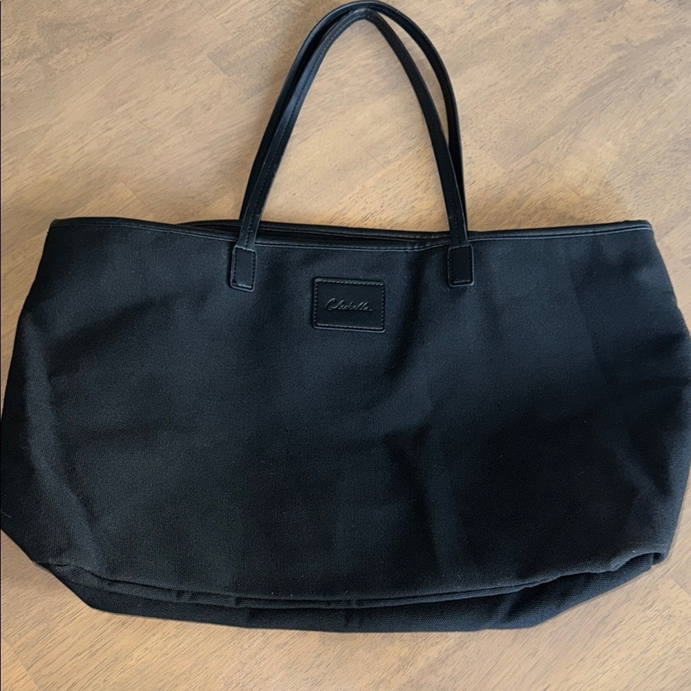 Cleobella Black Tote Bag Minimalist Design